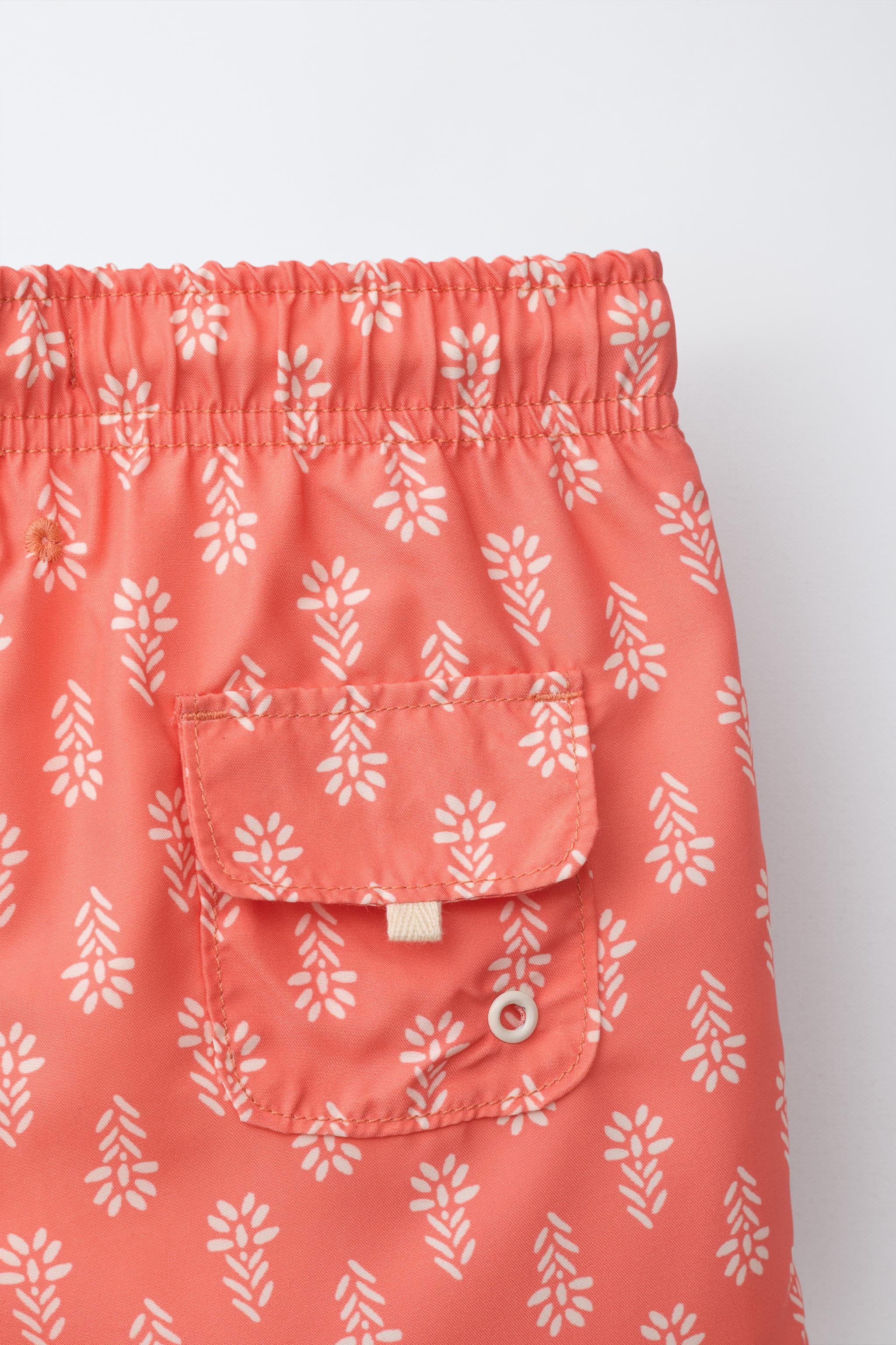 SHORT DE BAIN IMPRIMÉ 6-14 ANS